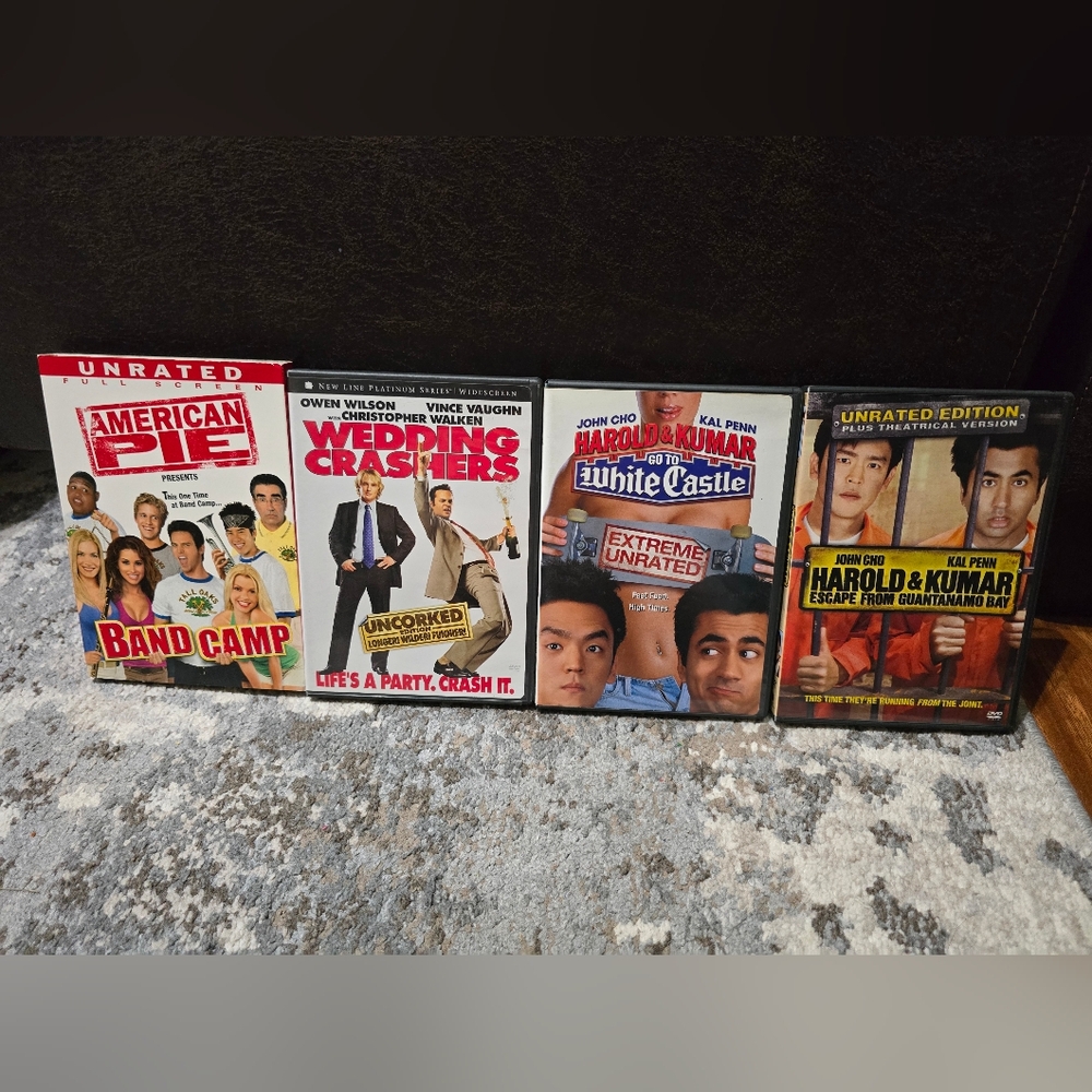 4 Adult Comedy Movie Bundle
